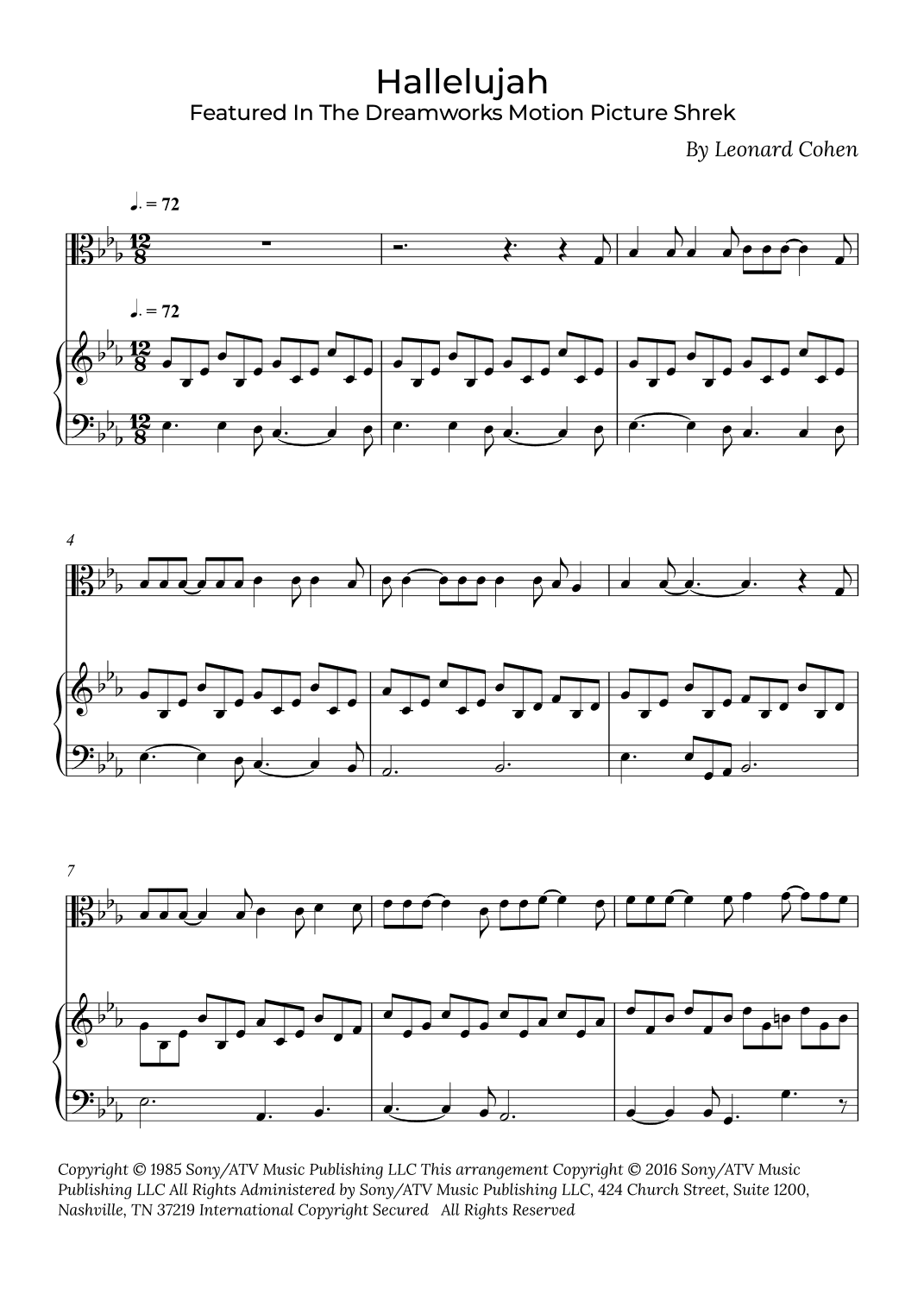 Hallelujah (arr. Alex Nunes Rodrigues)