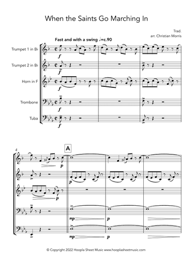 When the Saints Go Marching In (arr. Christian Morris)