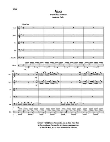 Africa (arr. Tim Olt)