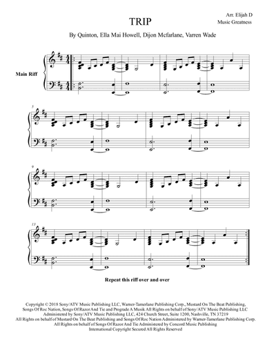 Trip (arr. Music Greatness)