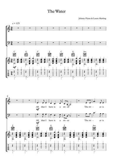 The Water (arr. Dom Waldock)
