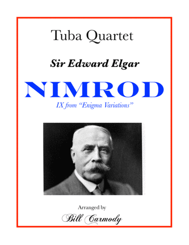 Nimrod from Enigma Variation plus a chorale excerpt from Beethoven piano concerto No 5 (arr. Bill Carmody)