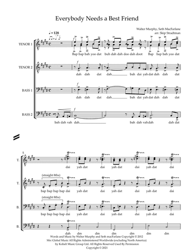 Everybody Needs A Best Friend (arr. Skip Stradtman)