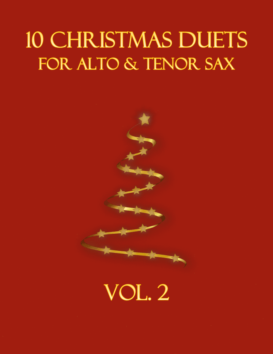 10 Christmas Duets for Alto and Tenor Sax (Vol. 2) (arr. B. C. Dockery)