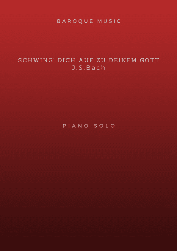 Schwing' dich auf zu deinem Gott, from Cantata BWV 40 – Bach (arr. F. Bernardo)