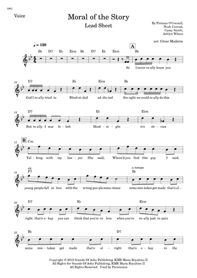 Moral Of The Story (arr. César Madeira)