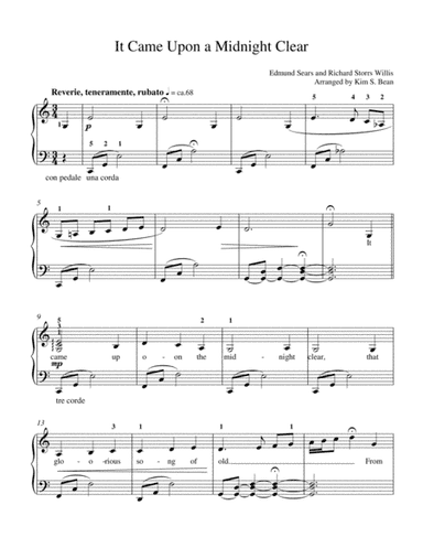 It Came Upon a Midnight Clear (arr. Kim S. Bean)