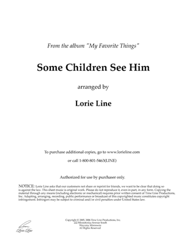 Some Children See Him (arr. Lorie Line)