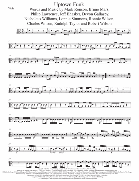 Uptown Funk (arr. Kevin Busse)