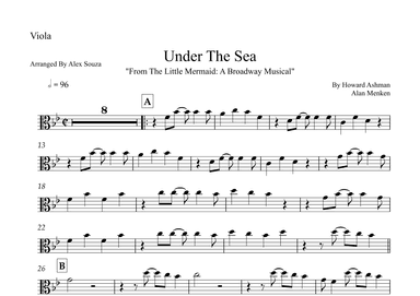 Under The Sea (arr. Alex Souza)