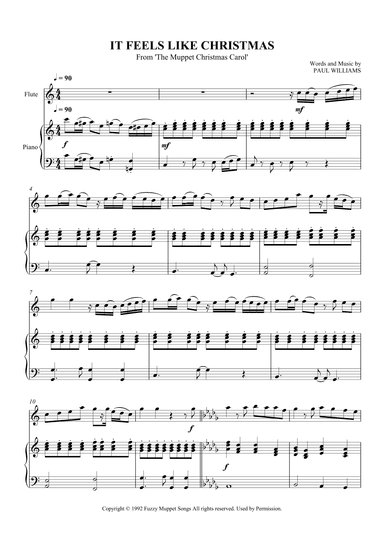 It Feels Like Christmas (arr. SCMusic)