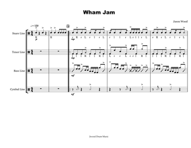Wham Jam (Drumline Cadence)