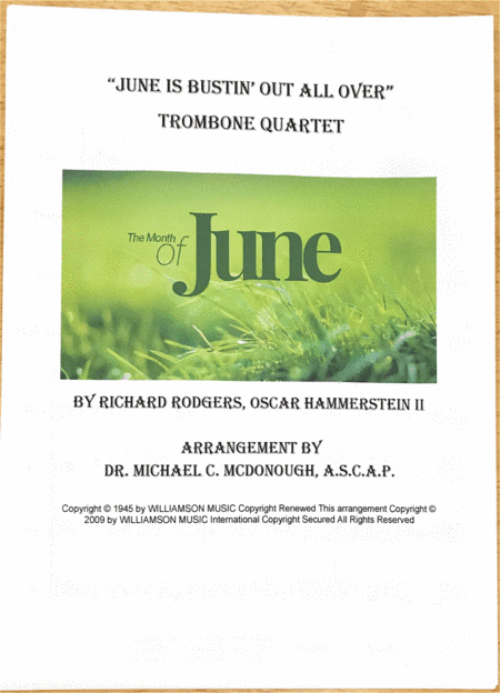 June Is Bustin' Out All Over (arr. Dr. Michael C. McDonough A.S.C.A.P.)