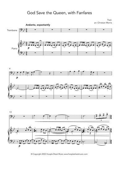 God Save the Queen, with Fanfares (arr. Christian Morris)