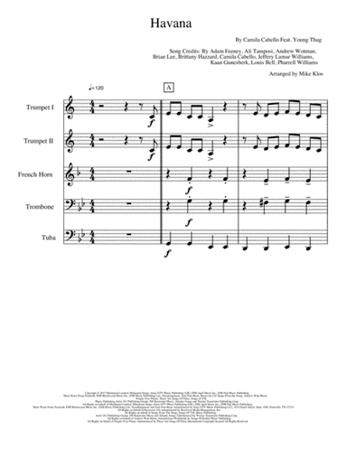 Havana (arr. Mike Klos)