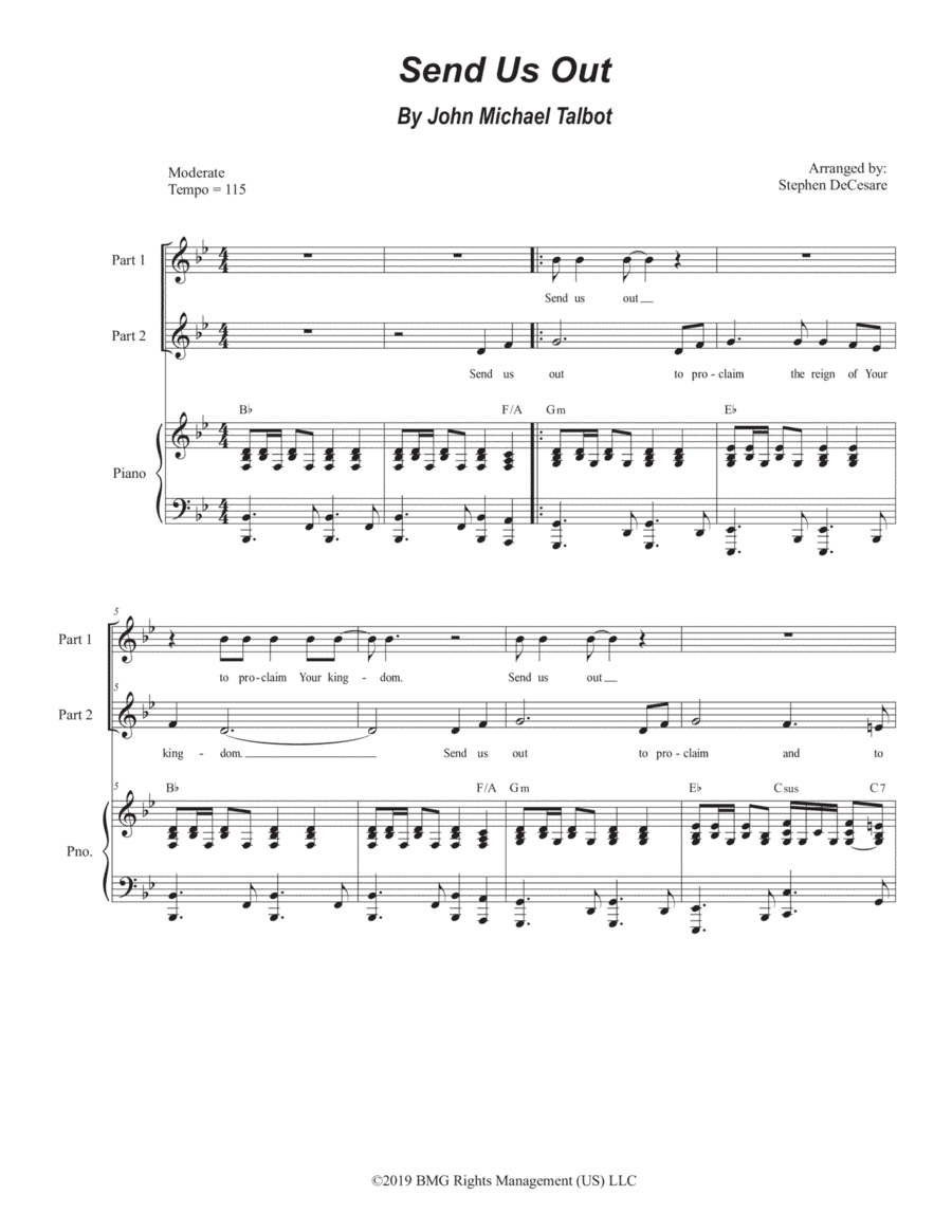Send Us Out (arr. Stephen DeCesare)