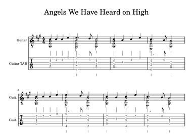 Angels We Have Heard on High (arr. FRMusic)