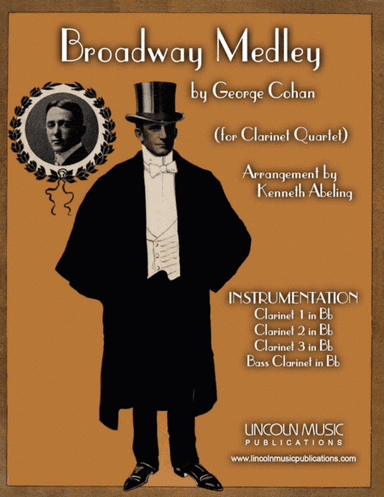 Broadway Medley (for Clarinet Quartet) (arr. Kenneth Abeling)