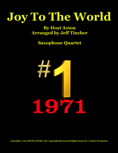 Joy To The World (arr. Jeff Tincher)