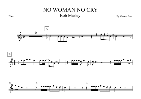No Woman No Cry (arr. Leo Silva)