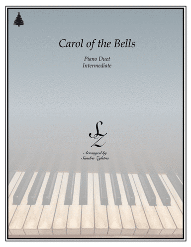Carol of the Bells (1 piano, 4 hand duet) (arr. Sandra Zylstra)