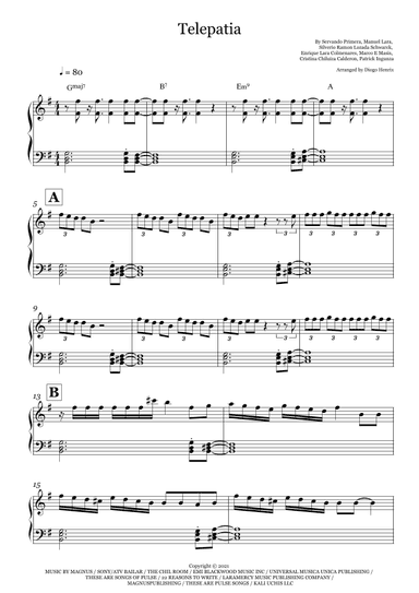Telepatia (arr. Diogo Henrix)