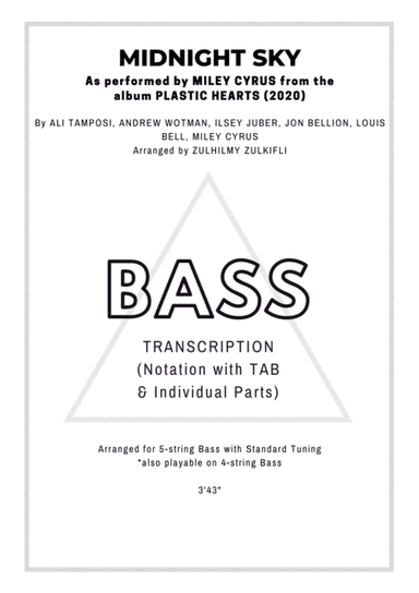 Midnight Sky (arr. Zulhilmy Zulkifli)