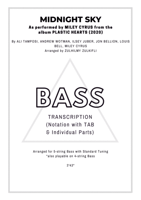Midnight Sky (arr. Zulhilmy Zulkifli)