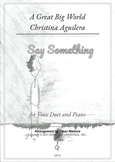 Say Something (arr. César Madeira)