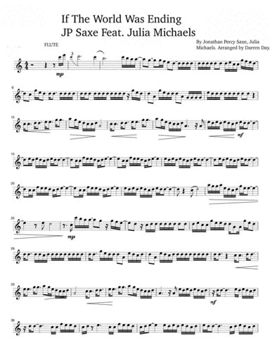 If The World Was Ending (arr. Darren Day)