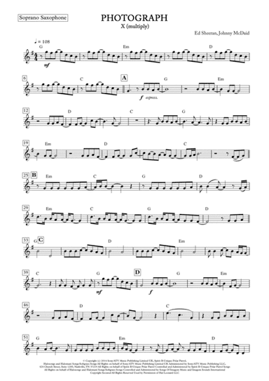 Photograph (arr. ACT Bortolucci)