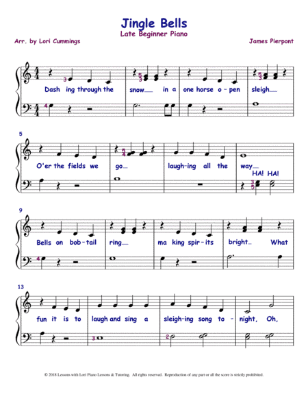Jingle Bells (arr. Lori Cummings)