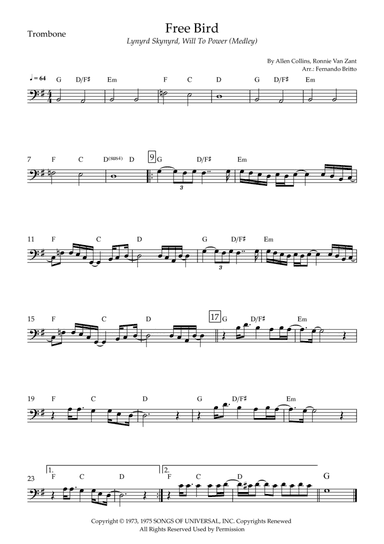 Free Bird (arr. Fernando Britto)