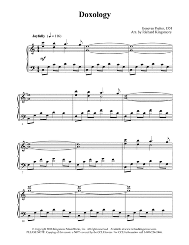 Doxology (arr. Richard Kingsmore)