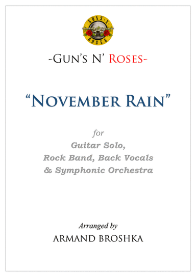 November Rain (arr. Armand Broshka)