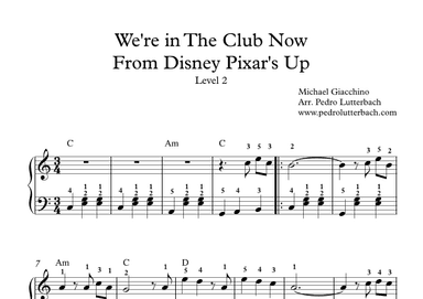 We're In The Club Now (arr. Pedro Lutterbach)
