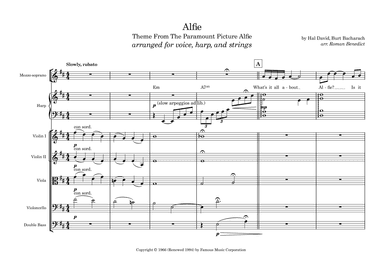 Alfie (arr. Roman Benedict)
