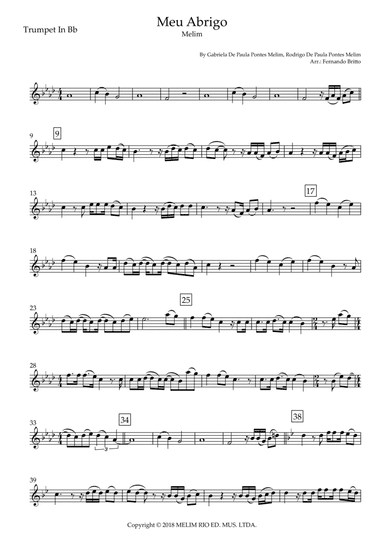 Meu Abrigo (arr. Fernando Britto)