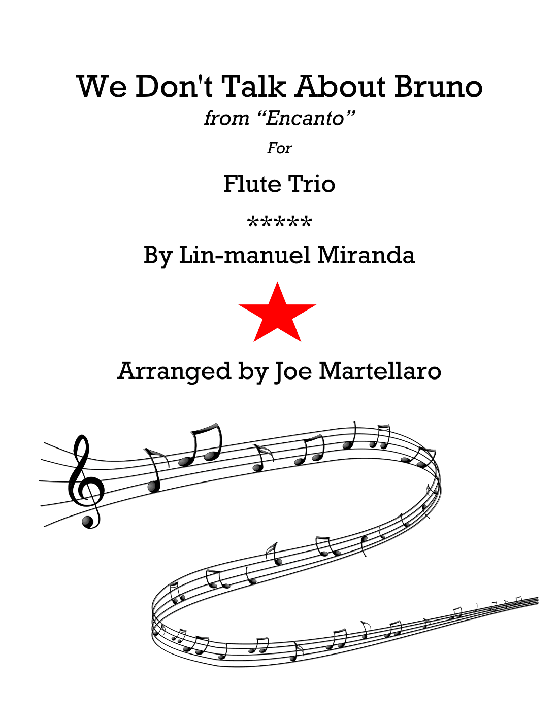 We Don't Talk About Bruno (arr. Joe Martellaro)