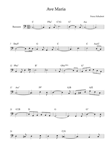 Ave Maria (arr. Karen Gueiros)