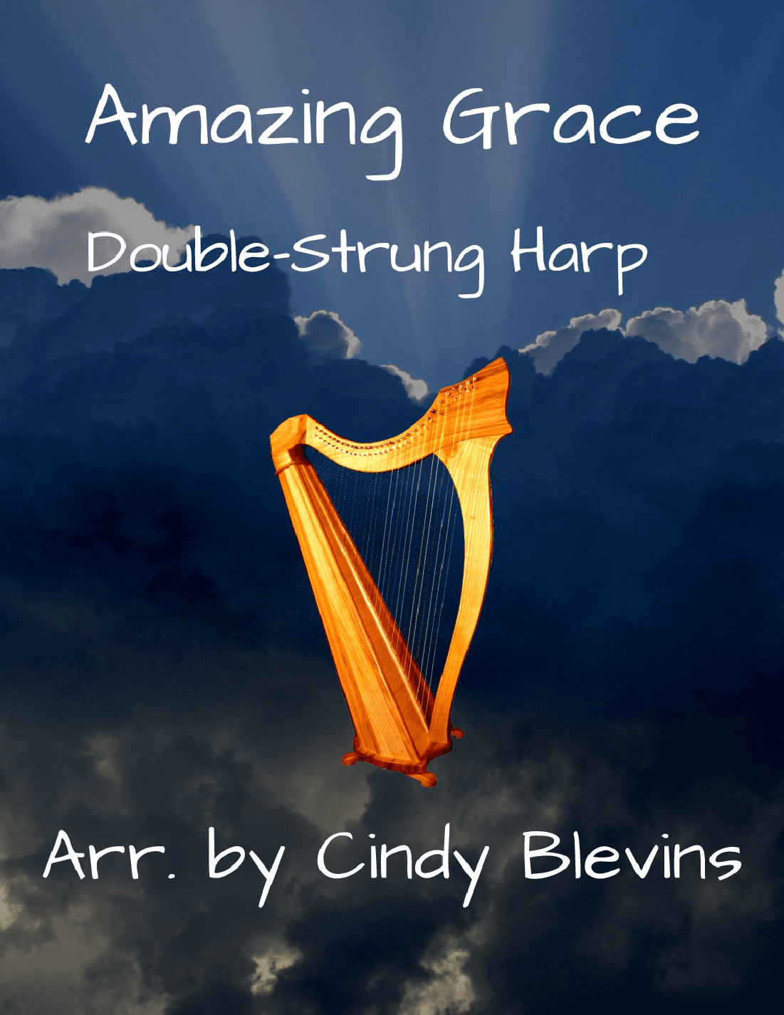 Amazing Grace, for Double-Strung Harp (arr. Cindy Blevins)