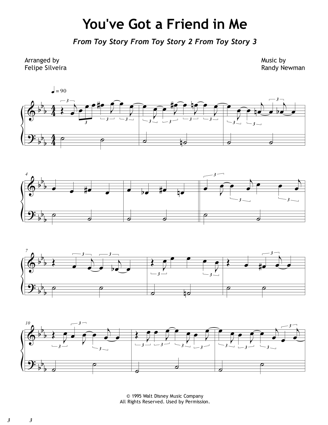 You've Got A Friend In Me (arr. Felipe Silveira)