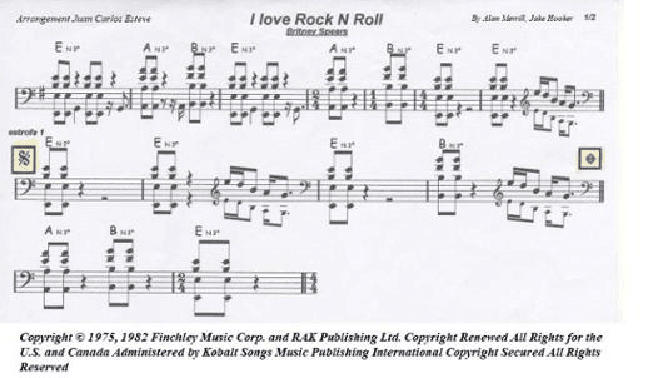 I Love Rock 'n Roll (arr. juan carlos esteve / Gran Coda)