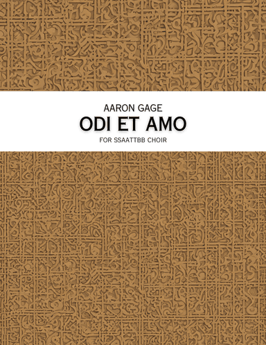 Odi et Amo