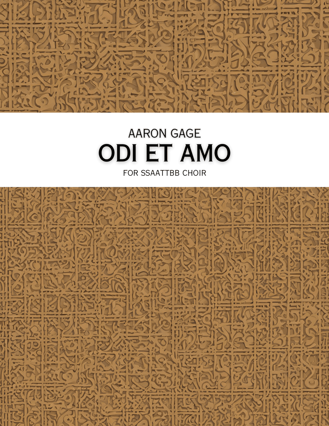 Odi et Amo
