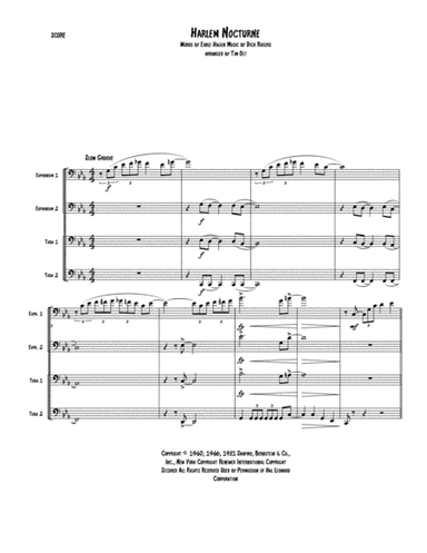 Harlem Nocturne (arr. Tim Olt)