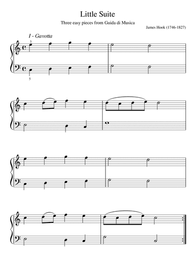 Little suite (arr. Tabitha Kierszka)