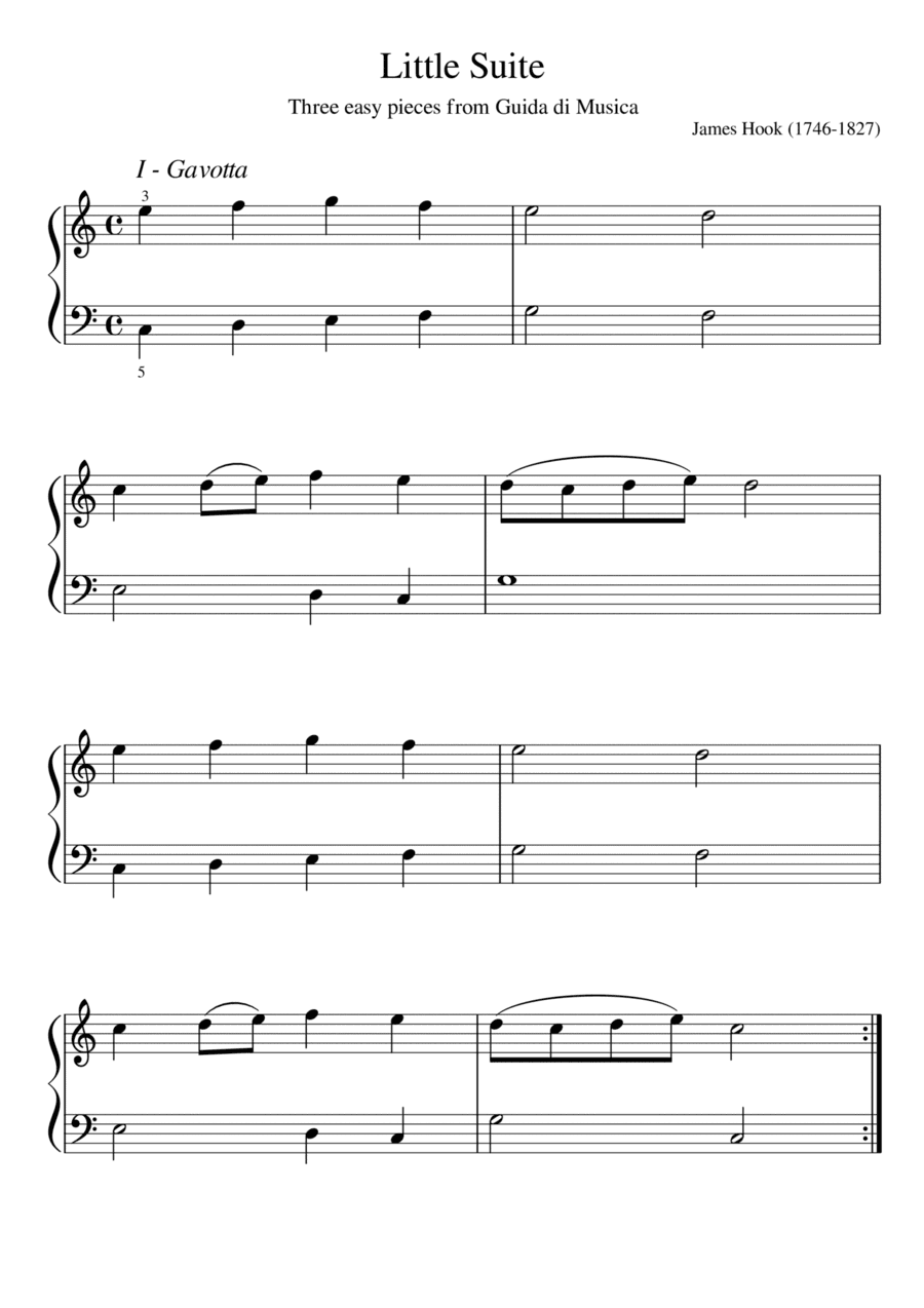 Little suite (arr. Tabitha Kierszka)