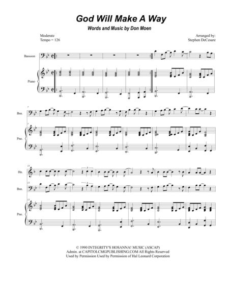 God Will Make A Way (arr. Stephen DeCesare)