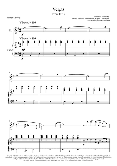 Vegas (arr. Warren Debby)